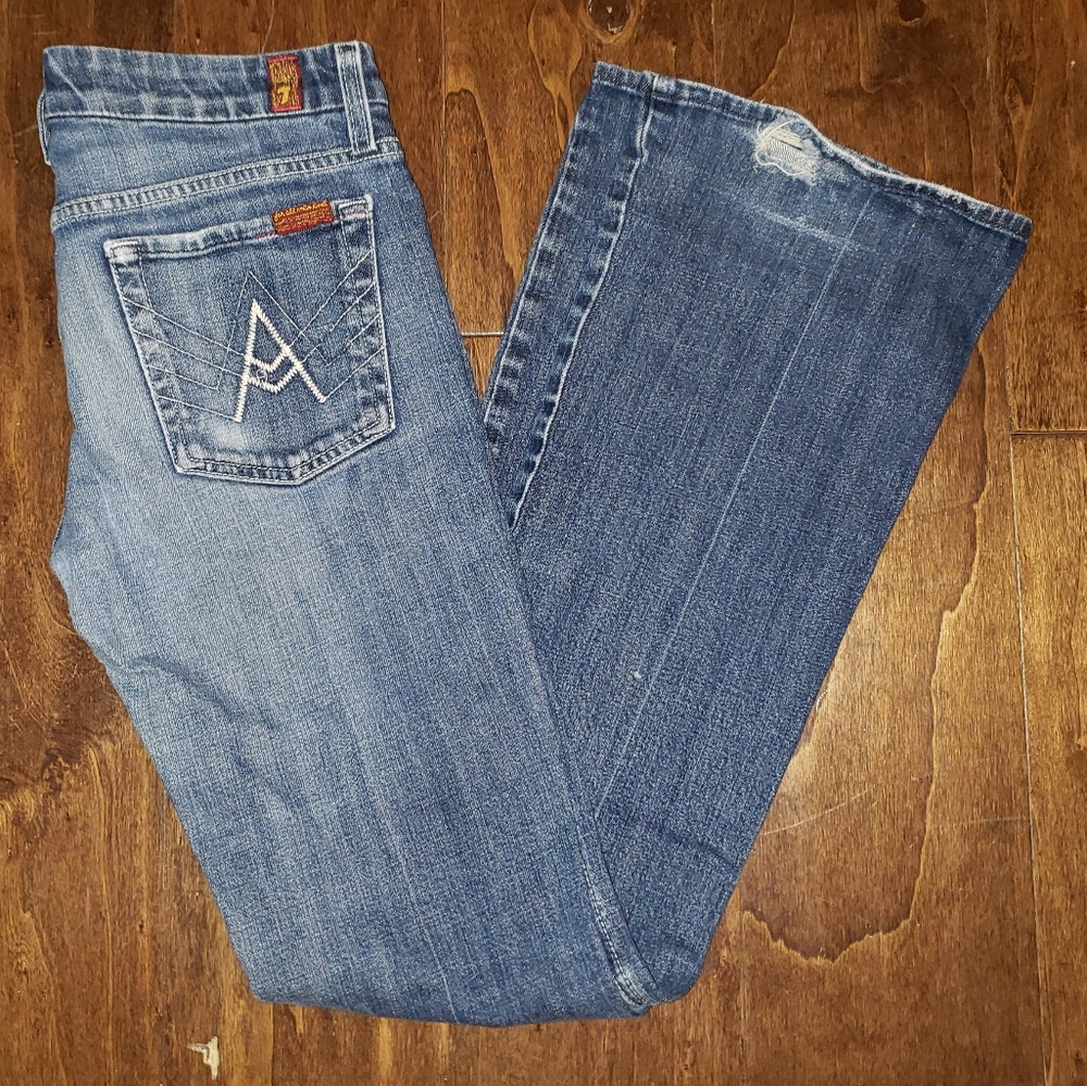 7 For All Mankind A Pocket Bootcut Jeans